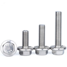 Bolts Factory Price 304 316 Stainless Steel A2-70 A4-70 Nuts DIN931 DIN933 DIN6921 Copper Hex Bolt Hex Flange Bolts
